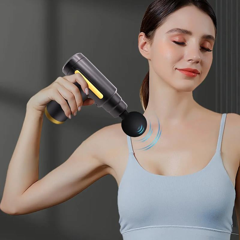 Portable Mini Massage Gun for Instant Muscle Relief.Deeptissue 3D Kneading Massager for Shoulders, Legs and Bodymuscles.Mother'S Day Gift
