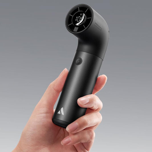 【Outdoorfun】 Aecooly Portable Handheld Fan, Powerful Turbo Mini Fan, 19000 RPM High Speed Aero Ultra, 15H Max Cooling Time, 7 Speeds Aluminum Case, Pocket Rechargeable Personal Small Travel Gifts for Women
