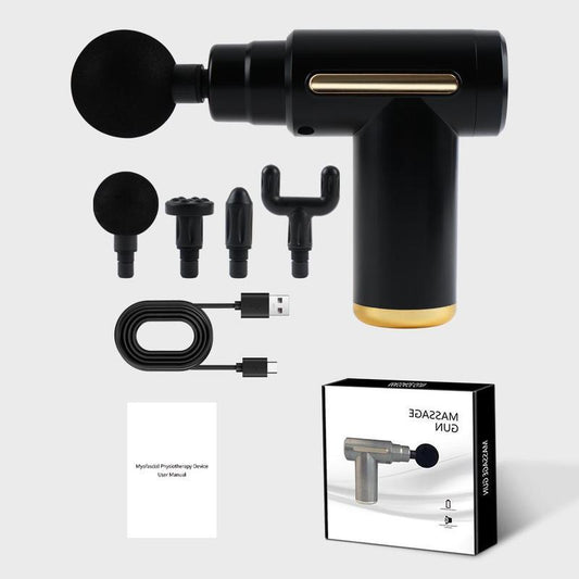 Portable Mini Massage Gun for Instant Muscle Relief.Deeptissue 3D Kneading Massager for Shoulders, Legs and Bodymuscles.Mother'S Day Gift